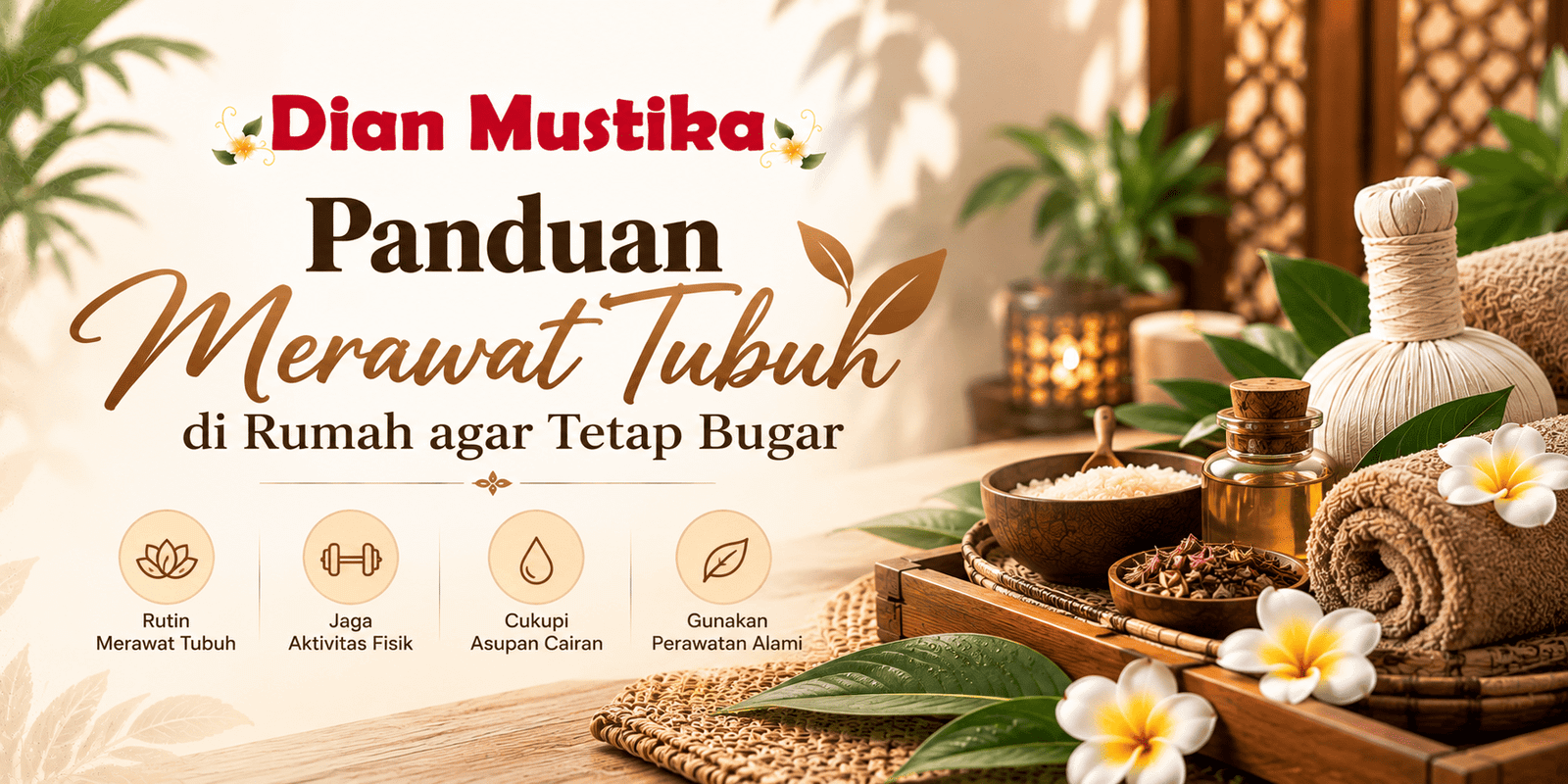 Panduan Merawat Tubuh di Rumah agar Tetap Bugar