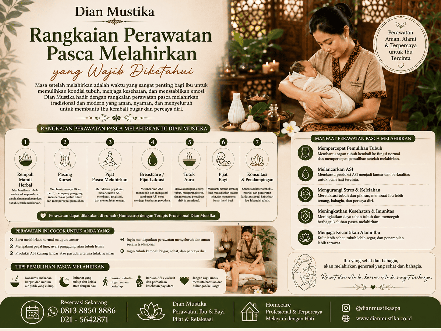 Rangkaian Perawatan Pasca Melahirkan yang Wajib Diketahui